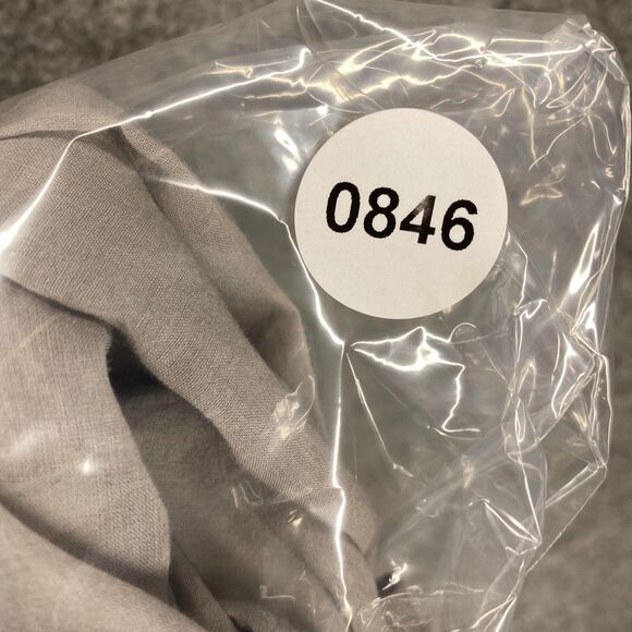 Ash & Sara Sheath Dress Women M Gray Embroidered Short Sleeve Lace Elastic Waist - Picture 8 of 8